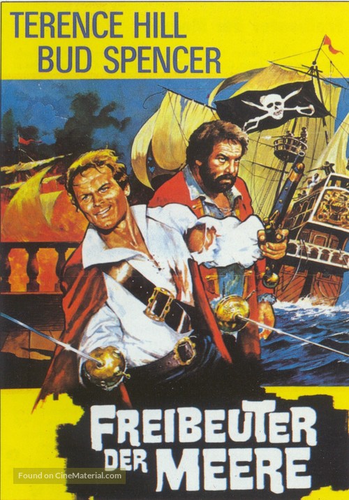 Il corsaro nero - German DVD movie cover