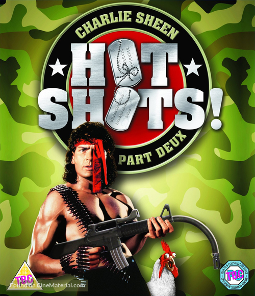 Hot Shots! Part Deux - Blu-Ray movie cover