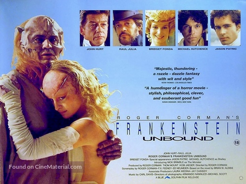 Frankenstein Unbound - British Movie Poster