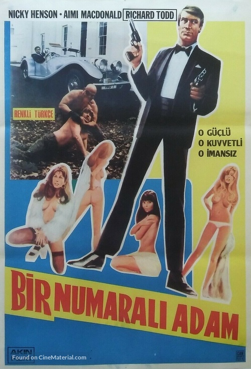 No. 1 of the Secret Service - Turkish Movie Poster