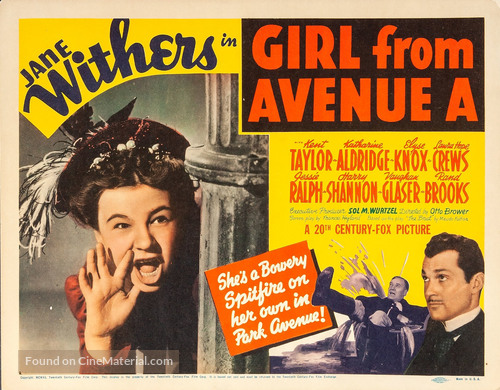 Girl from Avenue A - Movie Poster