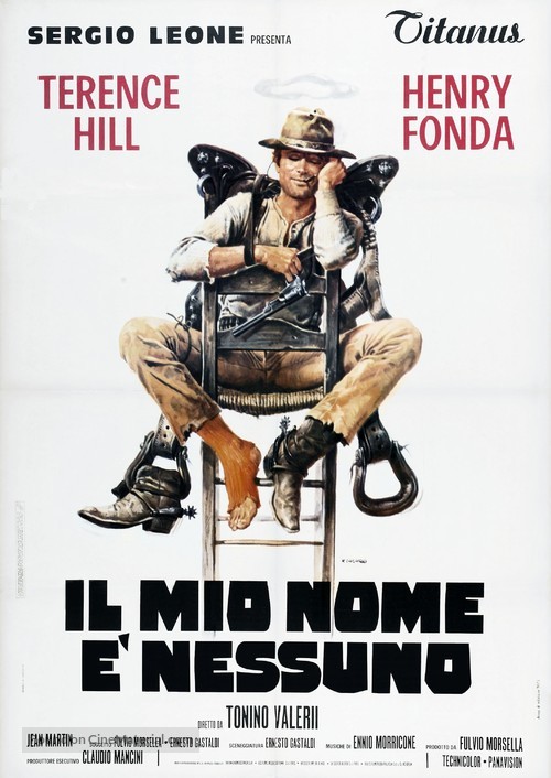 Il Mio Nome E Nessuno - Italian Theatrical movie poster