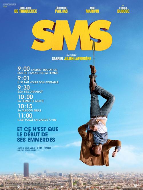 SMS - French Movie Poster