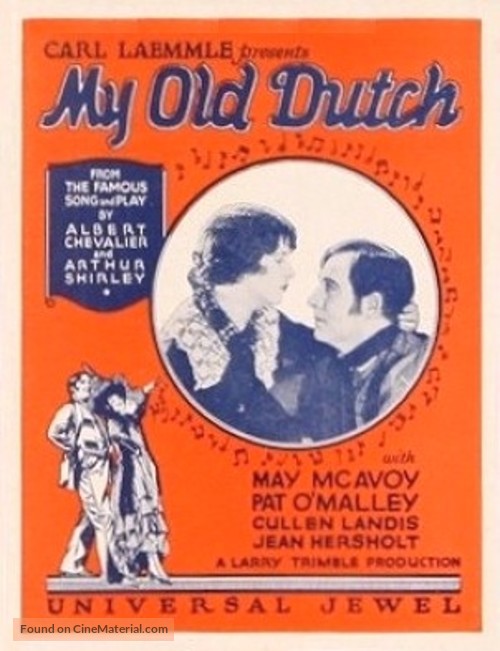 My Old Dutch - Movie Poster