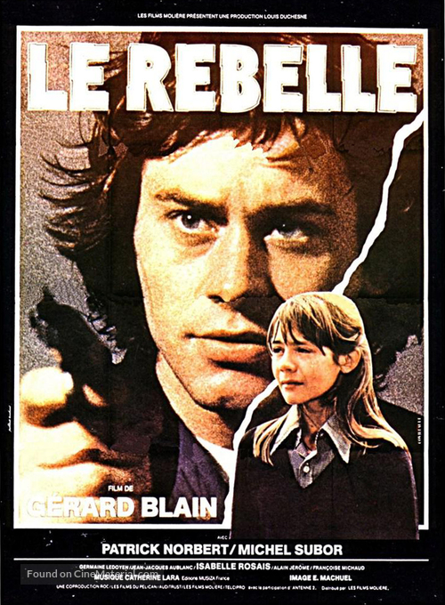 Le rebelle - French Movie Poster