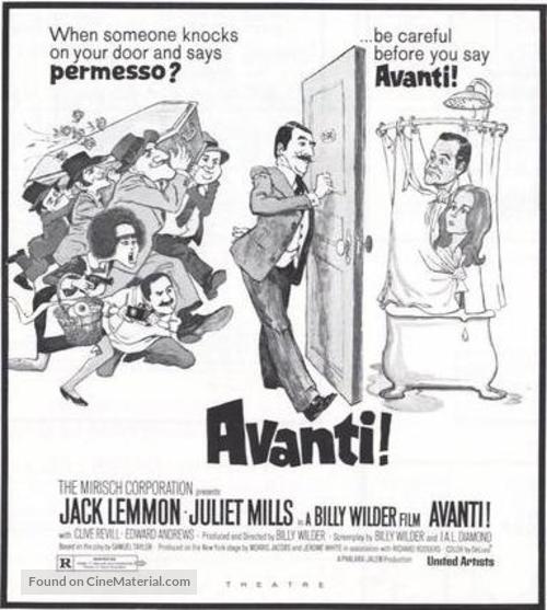 Avanti! - poster