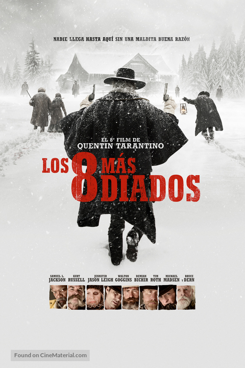 The Hateful Eight - Mexican Movie Cover