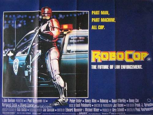 RoboCop - British Movie Poster