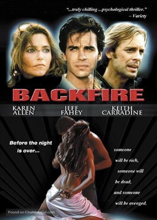 Backfire - DVD movie cover