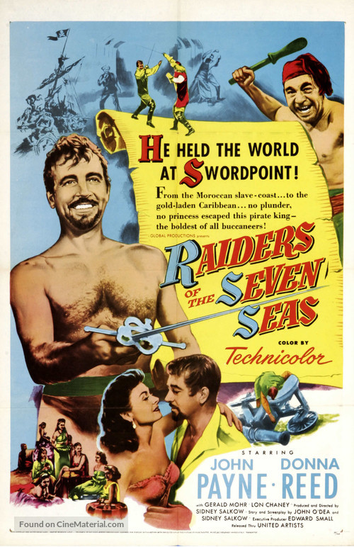 Raiders of the Seven Seas - Movie Poster