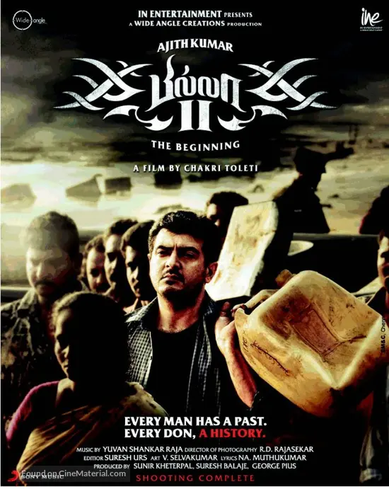 Billa 2 - Indian Movie Poster