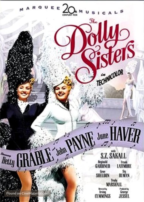 The Dolly Sisters - DVD movie cover