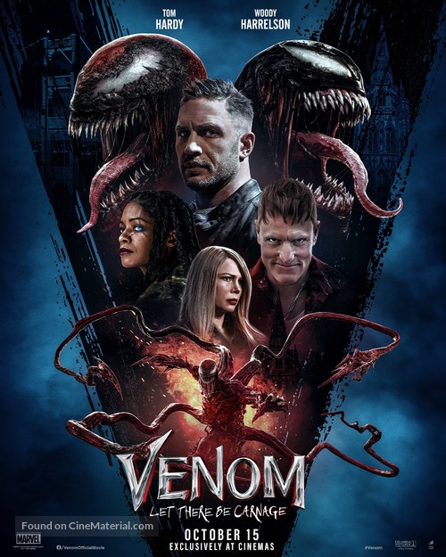 Venom: Let There Be Carnage - British Movie Poster