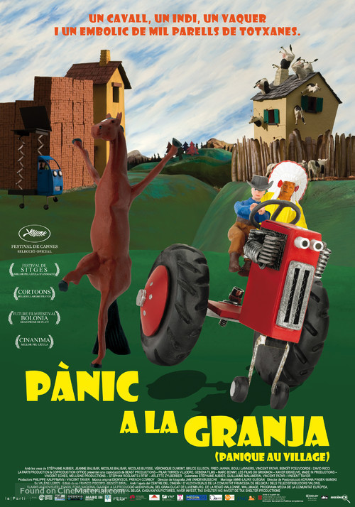 Panique au village - Andorran Movie Poster