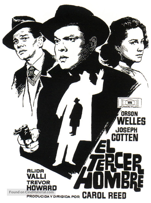 The Third Man - Spanish poster