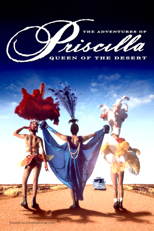 The Adventures of Priscilla, Queen of the Desert - DVD movie cover