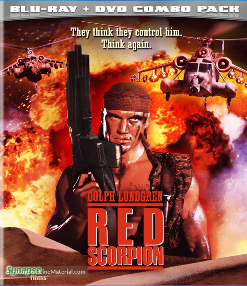 Red Scorpion - Blu-Ray movie cover