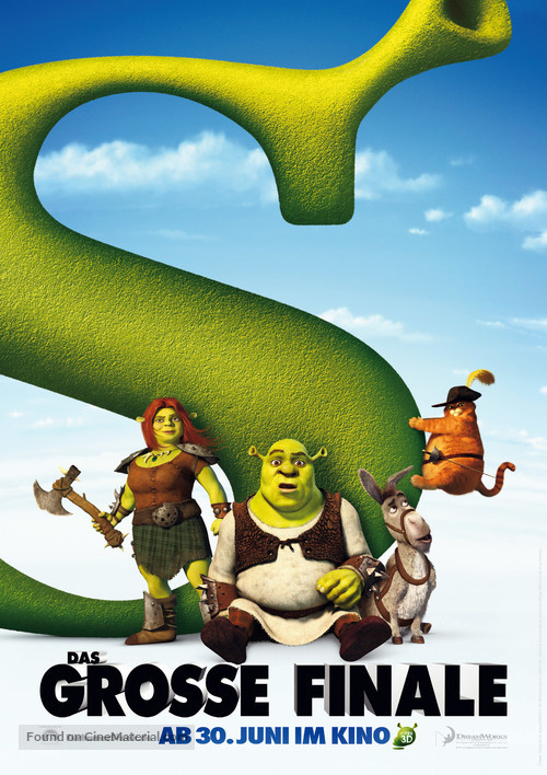 Shrek Forever After - German Movie Poster