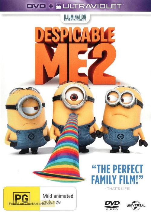 Despicable Me 2 - Australian DVD movie cover