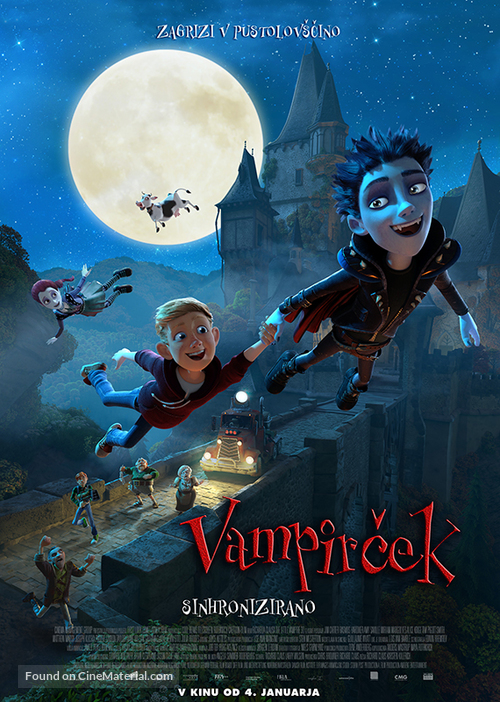 The Little Vampire 3D - Slovenian Movie Poster