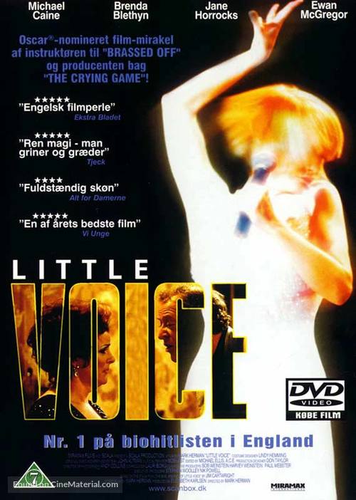 Little Voice - Danish poster