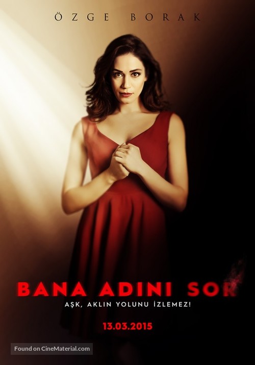 Bana Adini Sor - Turkish Movie Poster