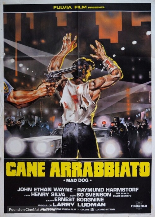 Cane arrabbiato - Italian Movie Poster