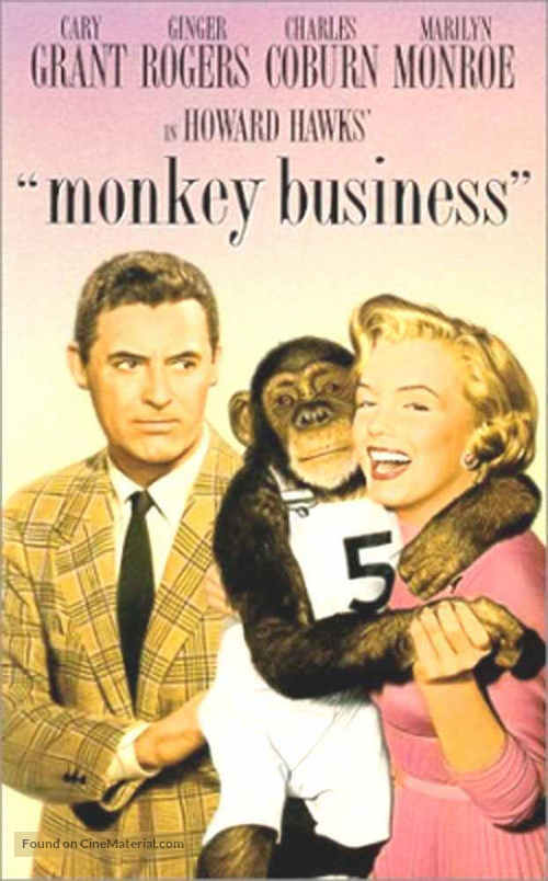Monkey Business - VHS movie cover