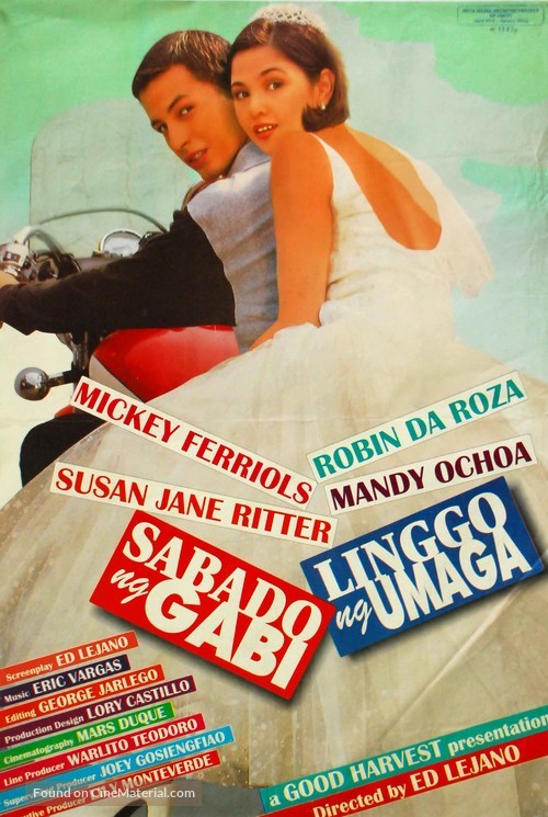 Sabado ng gabi, Linggo ng umaga - Philippine Movie Poster