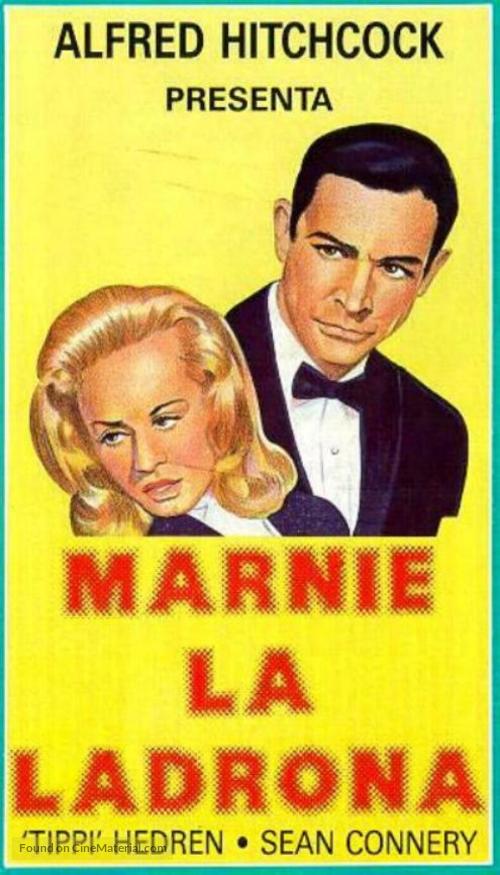 Marnie - Spanish VHS movie cover