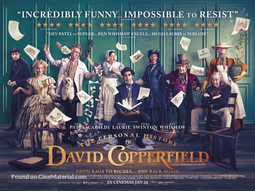 The Personal History of David Copperfield - British Movie Poster