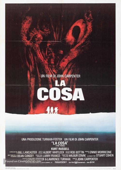 The Thing - Italian Movie Poster