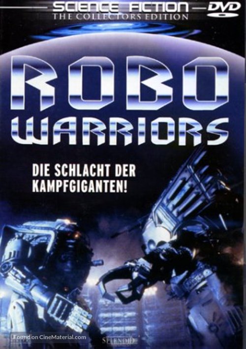 Robo Warriors - German DVD movie cover