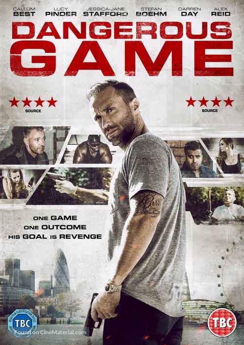 Dangerous Game - British Movie Cover