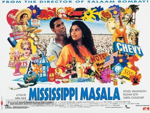 Mississippi Masala - British Movie Poster