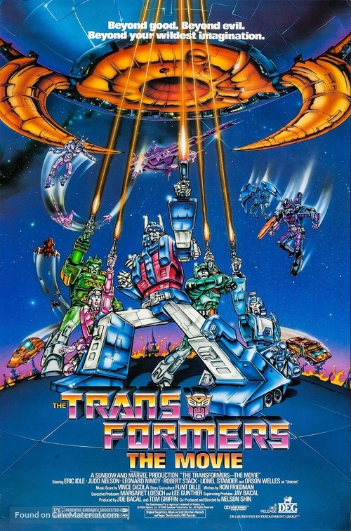 The Transformers: The Movie - Movie Poster