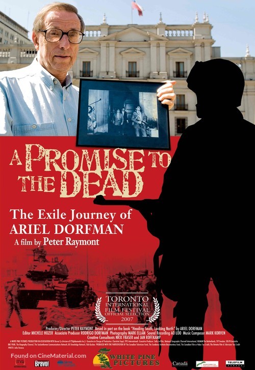 A Promise to the Dead: The Exile Journey of Ariel Dorfman - Canadian Movie Poster
