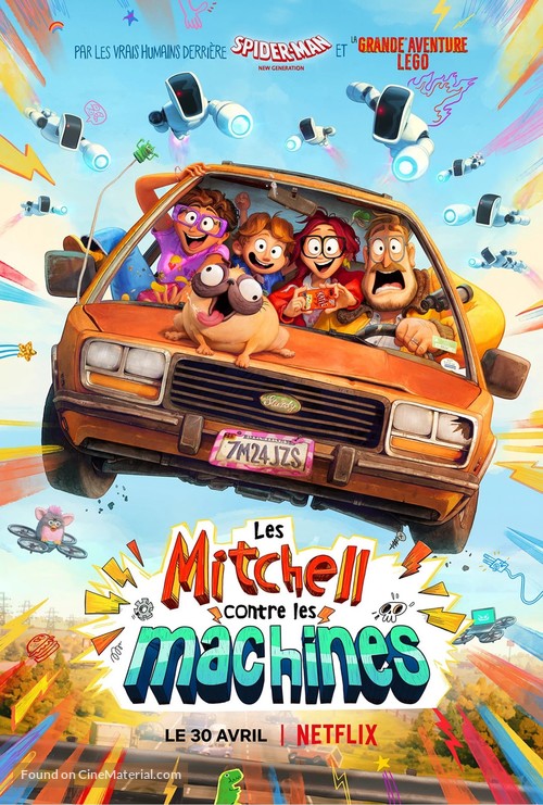 The Mitchells vs. the Machines - French Movie Poster