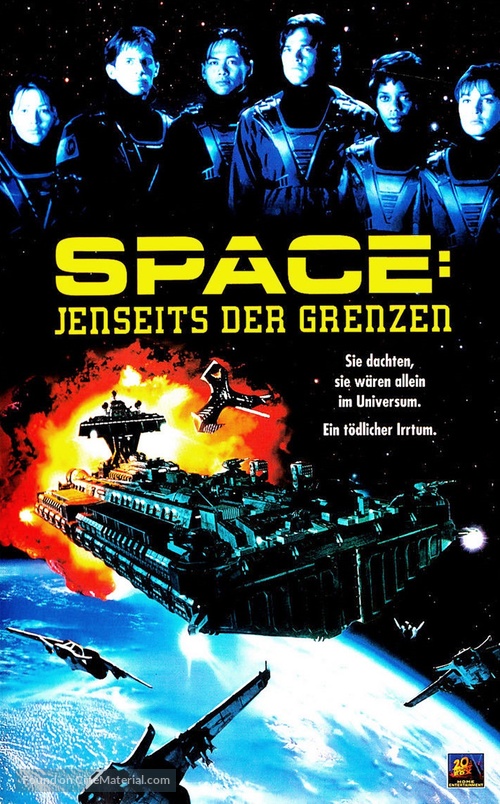 &quot;Space: Above and Beyond&quot; - German VHS movie cover
