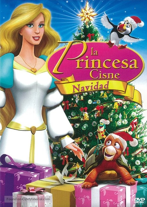 The Swan Princess Christmas - Spanish DVD movie cover