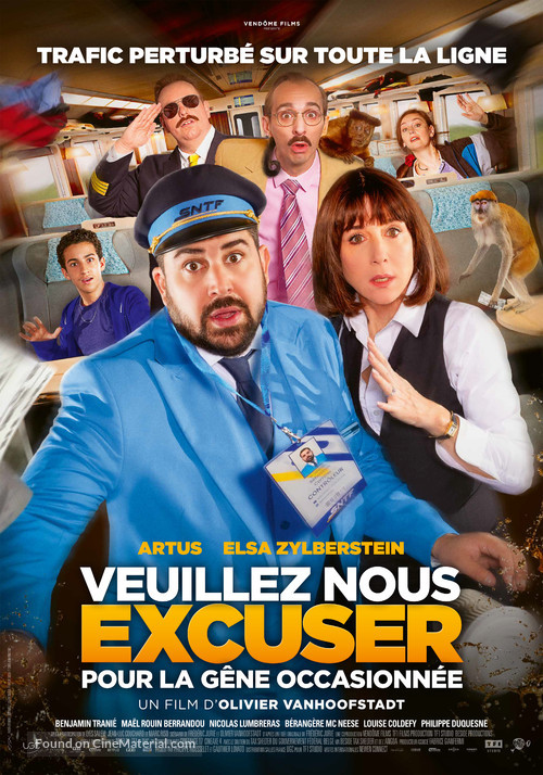 Veuillez nous excuser pour la g&ecirc;ne occasionn&eacute;e - French Movie Poster