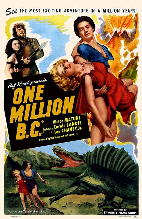 One Million B.C. - Movie Poster