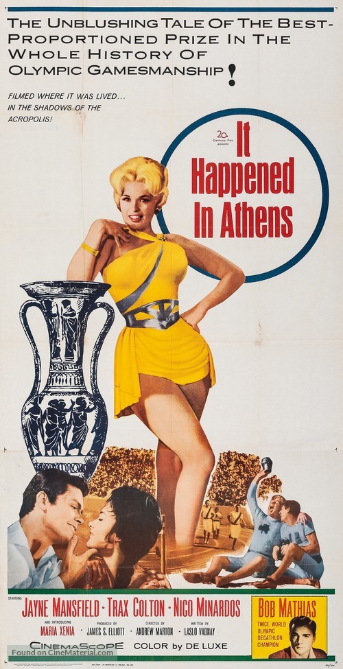 It Happened in Athens - Movie Poster