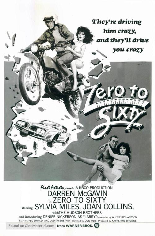 Zero to Sixty - Movie Poster