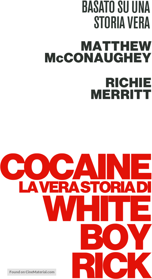 White Boy Rick - Italian Logo