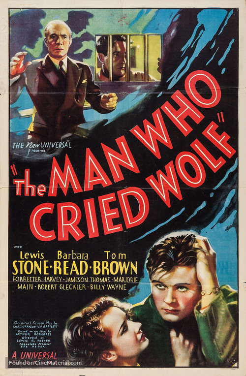 The Man Who Cried Wolf - Movie Poster