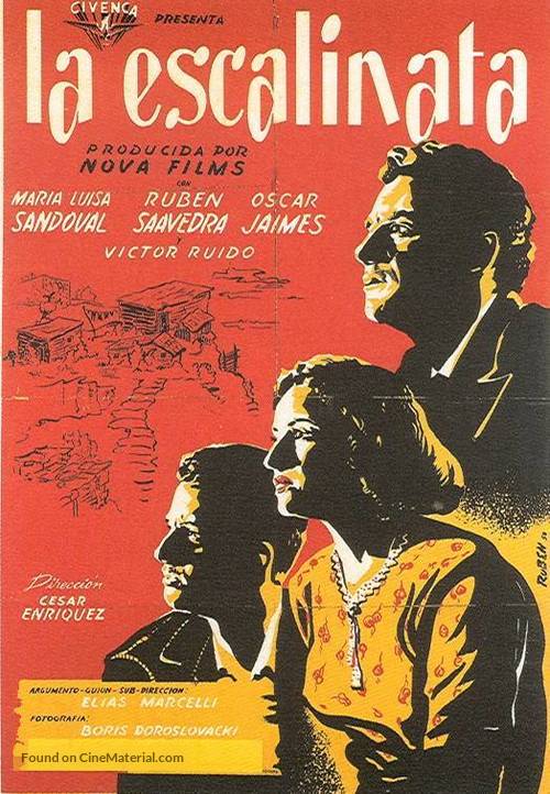 La escalinata - Venezuelan Movie Poster