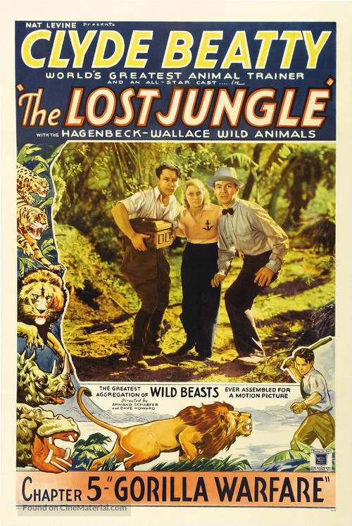 The Lost Jungle - Movie Poster