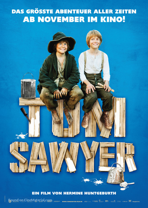 Tom Sawyer - German Movie Poster
