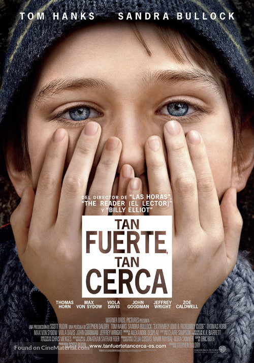 Extremely Loud &amp; Incredibly Close - Spanish Movie Poster